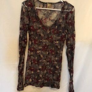 See through nylon top